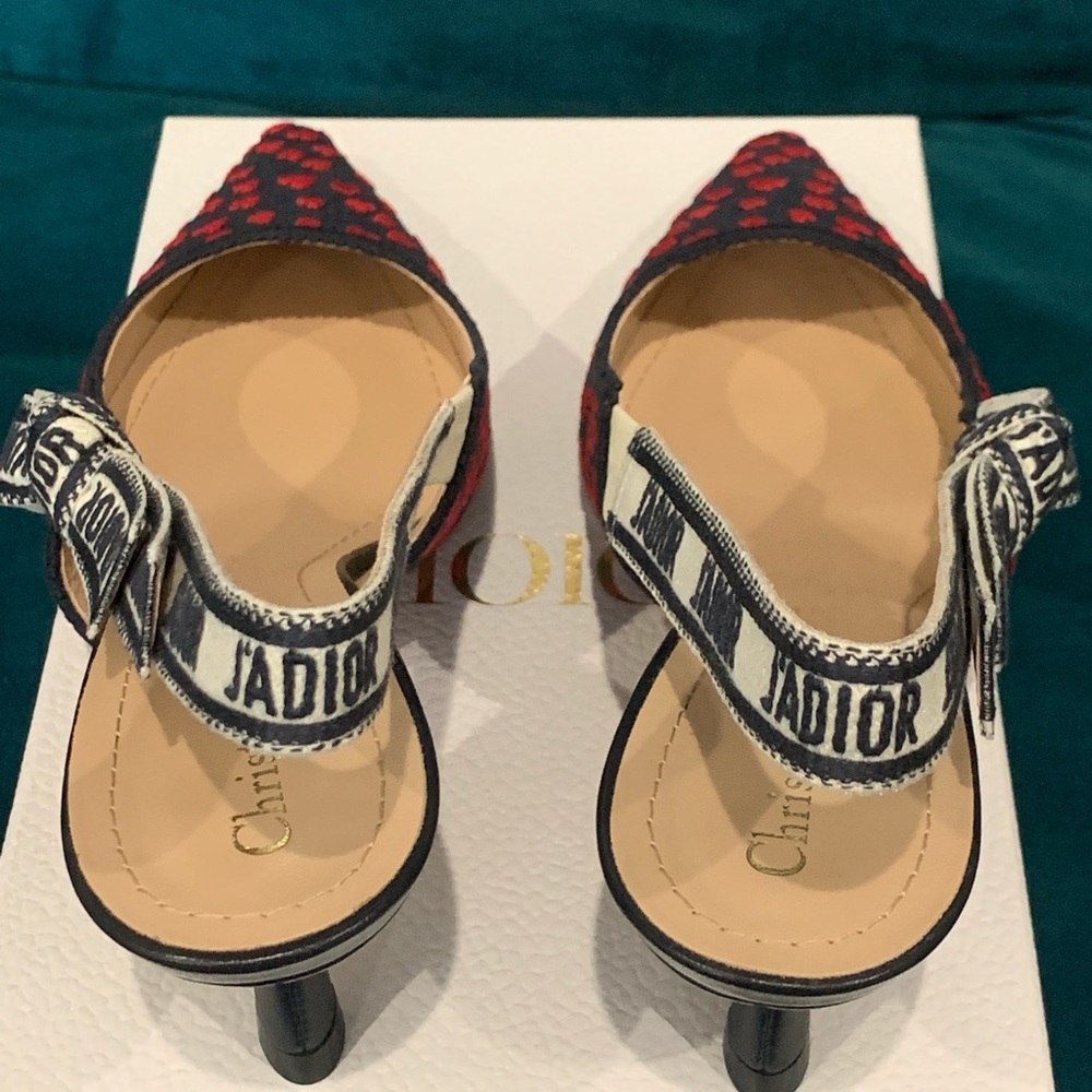 Dior J’Adior Slingback Pump Size 40 - Picture 5 of 7